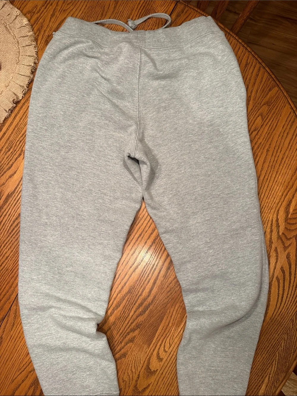 Champion Light Gray Men's Jogger Sweatpants with Drawstring